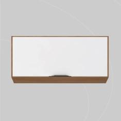 Imagem de Armário Aéreo de Cozinha 70cm 1 Porta Firenze Amendola Touch/branco
