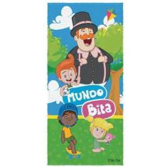 Imagem de Toalha De Banho Infantil Aveludada Personagens Lepper