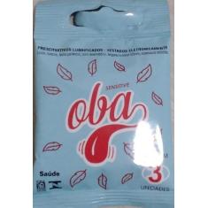 Imagem de Preservativo Sensitive Oba 3Un - Inaltex Industria Brasileira Ltda