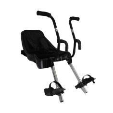 Imagem de Cadeirinha Baby Cicle AL-340 Infantil de Passeio para Bicicleta Preto Cinto 5 Pontas
