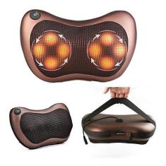 Imagem de Travesseiro veicular domestico Almofada Massageador shiatsu - ZEM