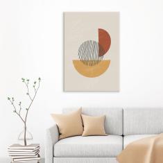 Imagem de Tela Decorativa Elementos Geométricos Moderno
