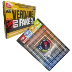 Imagem de Jogo De Tabuleiro Verdade Ou Fake  Brincadeira De Criança  Fato Ou Men