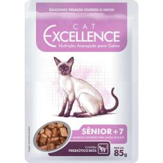 Imagem de Ração Úmida Cat Excellence Sachê para Gatos Sênior +7 - 85 g