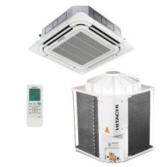 Imagem de Ar condicionado Split Cassete Hitachi AirCore 500 4 Vias 36.000 Btus Frio 220v