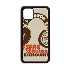 Imagem de Fone de ouvido marrom Rock Music Crazy para iPhone 12 Pro Max Capa para Apple Mini Mobile Case Shell