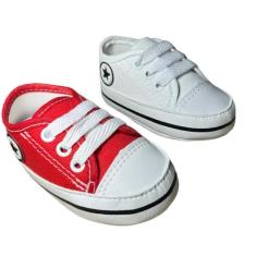 Imagem de Kit 2 Pares Tênis Sapatinho Para De Bebê - Baby's Shoes, Branco, Verme