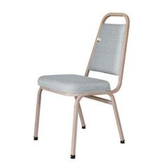Imagem de Cadeira Empilhável para Hotelaria Linha Hotel Jersey Cinza