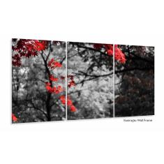 Imagem de Quadro Decorativo Outono Paisagem 3 pçs 120x60