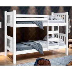 Imagem de Beliche Solteiro Valentina Branco