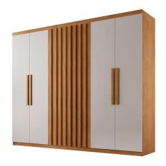 Imagem de Guarda Roupa Cairo 6 Portas com Pés Rufato