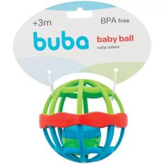 Imagem de Baby Ball Cute Colors com Chocalho Buba