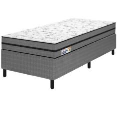 Imagem de Cama Box Solteiro Ortovip D33 Plumatex