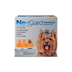 Imagem de Antipulgas e Carrapatos NexGard para Cães de 2 a 4kg - 1 tablete