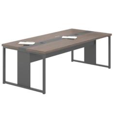 Imagem de Mesa de Reunião Escritório 4 Lugares Sintra Freijó Preto