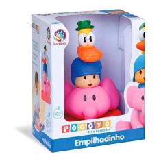 Imagem de Bonecos Empilhadinho Turma Do Pocoyo Elly Pato Encaixe
