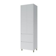 Imagem de Paneleiro 2 Portas 2 Gavetas 70cm 100% Mdf Rainha Branco