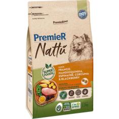 Imagem de Ração Seca PremieR Nattú Mandioquinha para Cães Adultos Porte Pequeno - 1 Kg