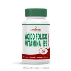 Imagem de Vitamina B9 ( Ácido Fólico ) 800mcg 30 Cápsulas