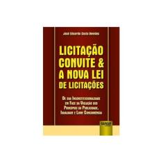 Imagem de Licitação Convite e a Nova Lei de Licitações - José Eduardo Costa Devides - 9788536276786