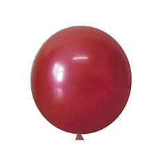 Imagem de Balão Cromado Alumínio Vermelho - 5 Polegadas - 25 Unidades