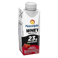 Imagem de Whey Zero Lactose Piracanjuba Bebida Láctea 24 Unidade 250ml