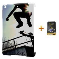 Imagem de Kit Capa Case TPU iPad Mini 2/3 Skateboard + Película de Vidro (BD01)