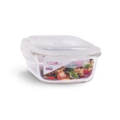 Imagem de Pote Vidro Hermético 800ml -Coleção Click Glass - Casa Linda