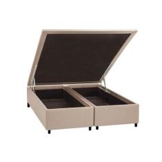 Imagem de Cama Box Baú Universal Crc Material Sintético Clean 186X198x35 - A Cos