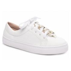 Imagem de Tênis Feminino Escolar Casual Confortável - Branco - Torricella, 38, B