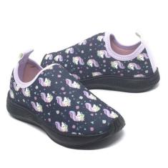 Imagem de Tenis Calce Facil Infantil Feminino Lilas Roxo - Beanna Calçados, Roxo