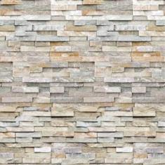 Imagem de Papel De Parede Lavável Pedra 3D São Tomé Filete 9M