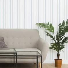 Imagem de Papel De Parede Adesivo Listrado Neutro N06266 Rl 0,58X3M