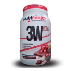 Imagem de WHEY 3W ZERO LACTOSE (900G) - SABOR: CHOCOLATE NUTRI HEALTH 