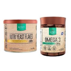 Imagem de Kit Ômega 3 (60 Cáps) + Nutri Yeast Flakes (100G) - Nutrify