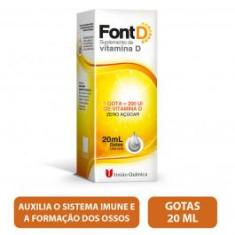 Imagem de Font D Vitamina D (Colecalciferol) Gotas (200UI/Gota) 20mL