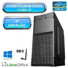 Imagem de Computador cpu pc Intel Core i5 4ª Geração - Memória 8 gb