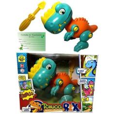 Imagem de Boneco Dinossauro Tchuco Rex Monta Desmonta Educativo - Samba Toys