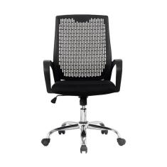 Imagem de Cadeira Escritório Presidente Singapura Fratini Preto