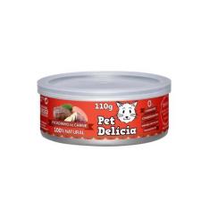 Imagem de Ração Úmida Pet Delícia Natural Picadinho De Carne Para Gatos - 110 G