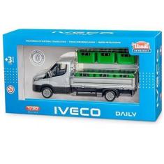 Imagem de Caminhao Iveco Daily Carroceria Drop Side 1/30 Cinza Usual 670