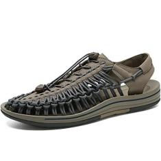 Imagem de suhang Chinelos Masculinos Verão Ao Ar Livre Sapatos de Água Praia Tênis Oco Tamanho Grande