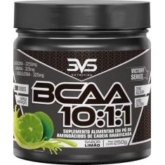 Imagem de BCAA 10:1:1 250g - 3VS Nutrition - Aminoácidos essenciais - Rápida absorção - Sabor gourmet Limão - Mistura instantanea
