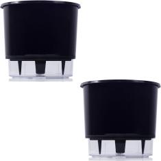 Imagem de Vaso Raiz Auto Irrigável Médio N3  Temperos Kit 2 Peças