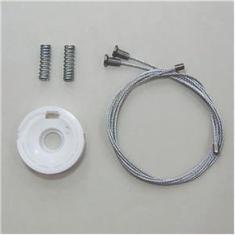 Imagem de Kit Reparo Máquina Vidro Elétrico Omega S/ Arraste Traseiro