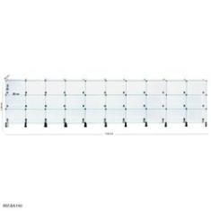 Imagem de Balcão de Atendimento Modulado em Vidro - 5,00 x 1,00 x 0,40