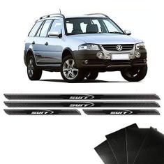 Imagem de Kit Soleira Diamante Parati Surf 2008 Com Protetor De Porta