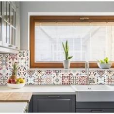 Imagem de Adesivo de ejo Hidráulico Magenta 10x10 cm com 100un