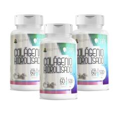 Imagem de COLÁGENO HIDROLISADO - 500mg (60 Cápsulas) +CAPS (3)