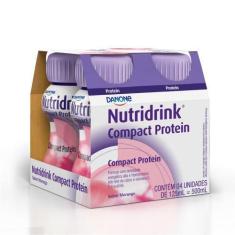 Imagem de Nutridrink Compact Protein Morango (4Xpb125ml) - Danone Enteral